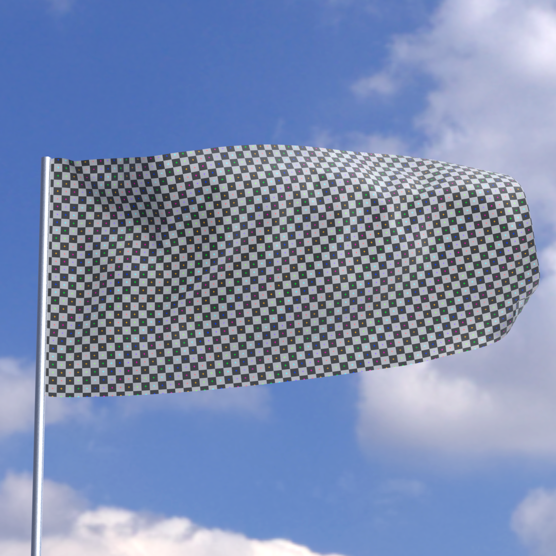 Animated Flag Mockup