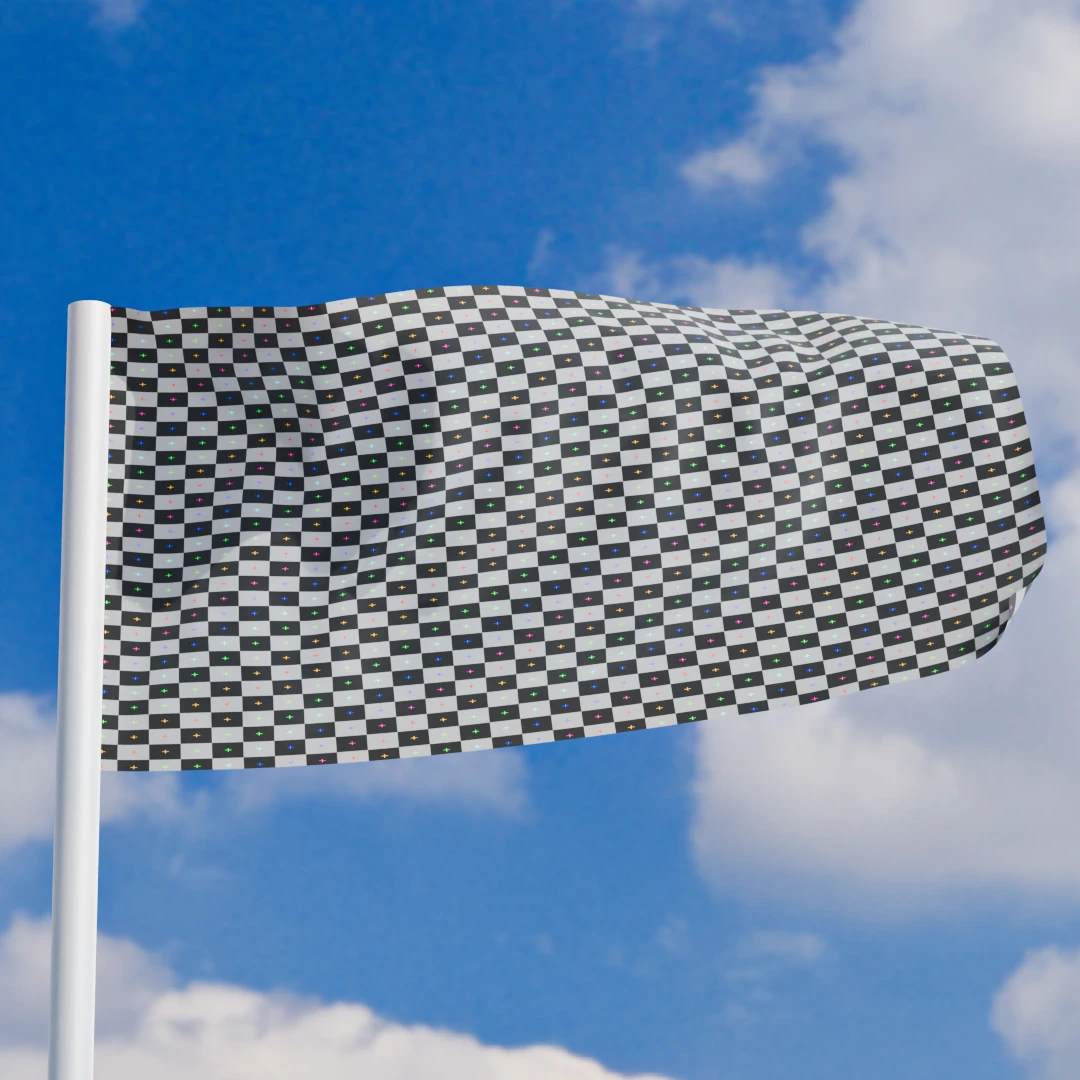 Animated Flag Mockup