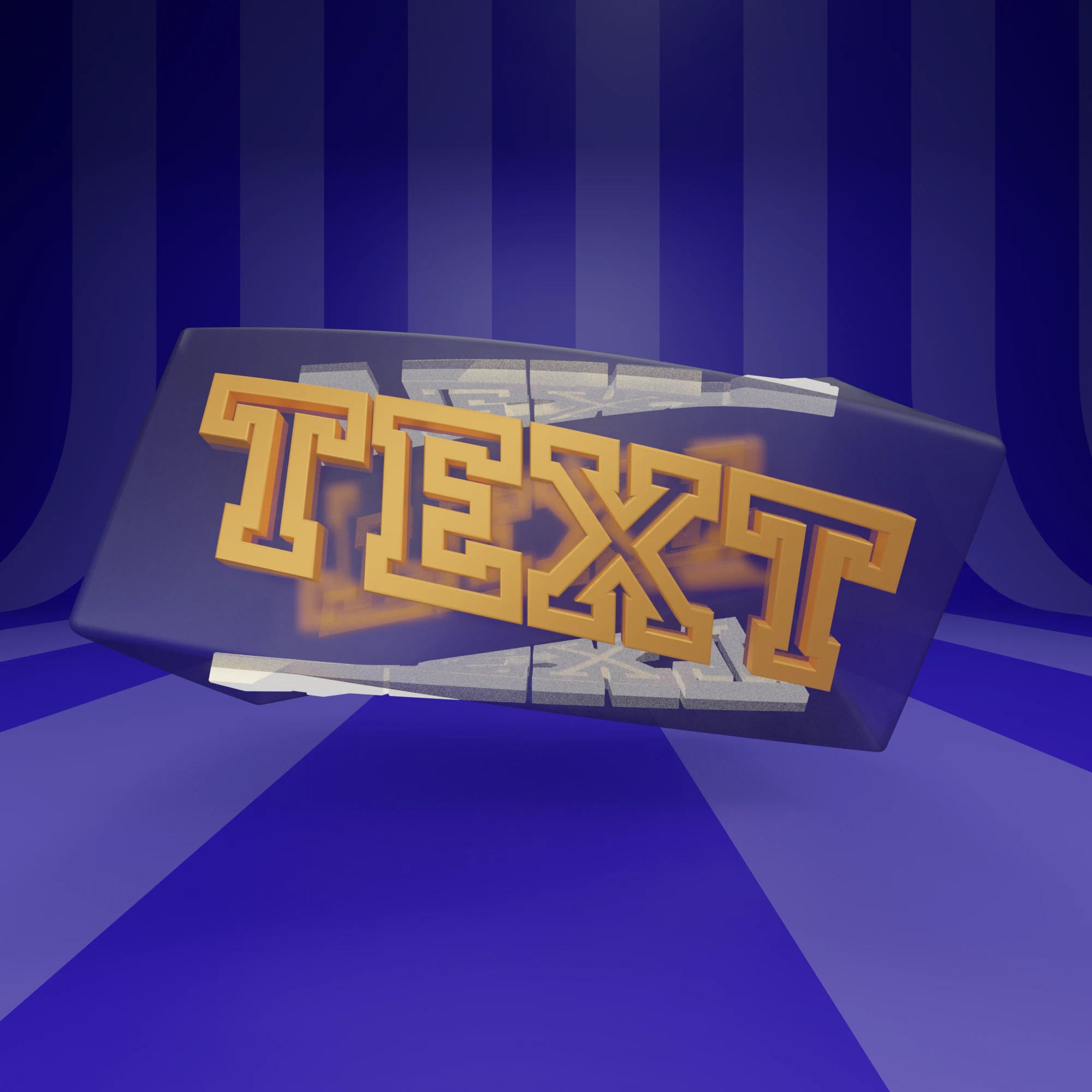 Twisting Text Mockup