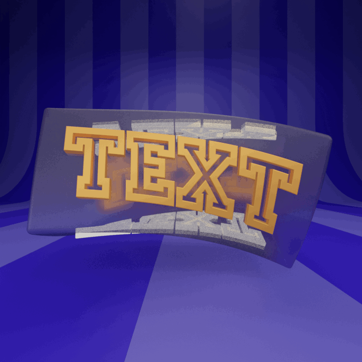 Twisting Text Mockup